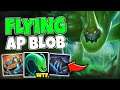 WTF?! FULL AP ZAC IS A BLOB OF DEATH! FLY IN WITH E AND ONE SHOT - League of Legends