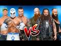 Sin Cara & John Cena & Randy Orton vs. Strowman & Bray Wyatt & Erick Rowan (WWE Wyatt Family)