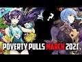[FEH] Lucky Bunny? POVERTY PULLS March 2021 | Fire Emblem Heroes