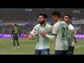 FIFA 21 Argentina Eliminatoria Mundial Qatar 2022 vs Ecuador Messi doblete Conmebol