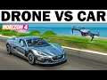 Forza Horizon 4 | Car VS Drone | Can a Supercar Beat The Drone?
