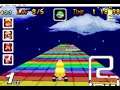 Mario Kart Super Circuit - Princess Peach in SNES Rainbow Road (Quick Run)