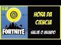 Fortnite Salve o Mundo  - Missão Hora da Ciência - Floresta Pétrea - EP 3