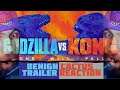 GODZILLA vs KONG -Trailer Reaction