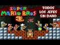 Super Mario Bros 3 (SNES) - Todos Los Jefes (Sin Daño)