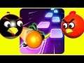 TILES HOP: EDM Rush! with ANGRY BIRDS ♫  3D animated  Game-Mashup ☺ FunVideoTV - Style ;-))