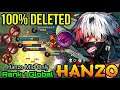 Top Global Hero Hanzo ranking 1 Dunia ( D. ) Dan gameplay Hero Hanzo Mobile legends