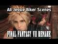 Final Fantasy VII Remake | All Jessie Biker Scenes (PS4)