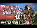 New Assassins Creed Valhalla 4.01 Update Patch Notes TU 1.3.1 🌩 Gaming News 2021