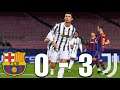 Barcelona vs Juventus [0-3], Champions League, Group Stage 2020/21 - MATCH REVIEW