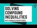 Compound Inequalities with Variables on Both Sides