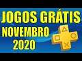 OFICIAL !!! JOGOS GRÁTIS PS PLUS NOVEMBRO 2020 !!!