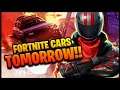 CARS IN FORTNITE TOMORROW & TIER 100 ETERNAL KNIGHT GAMEPLAY!! || FORTNITE SQUADS LIVE