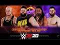 WWE 2K20 Kevin Owens VS. King Corbin VS. Roman Reigns VS. Sami Zayn | Fatal 4 Way Elimination Match