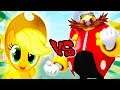Applejack Vs Dr. Eggman - Epic Battle - Left 4 dead 2 Gameplay (L4D2 My Little Pony Mod)