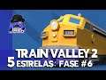 Train Valley 2 – Nível 6: O Jardim – 5 Estrelas Tutorial Passo a Passo – Português Brasil