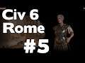 Let’s Play Civ 6 Gathering Storm Rome #5