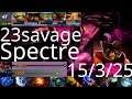 23savage Spectre vs Lorenof Doom, Bloodseeker, WR - 21K back, 39K gold Doom - dota2