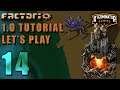 Factorio 1.0 Tutorial Lets Play EP14 -  Combat Robots! :Introduction Guide For New Players Gameplay