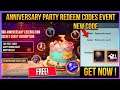 3rd Anniversary Party Redeem Code New Event In Pubg Mobile | Get Free Pan Skin | PubgM Redeem Code