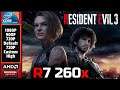 Resident Evil 3 Raccoon City | Amd Radeon R7 260x | I7 860 | 10gb Ram | Benchmark