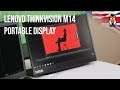 We love portable Displays - Lenovo ThinkVision M14 Hands on