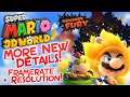 Even More New Details Revealed For Super Mario 3D World + Bowser's Fury Resolution + Frame rate!