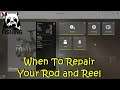 Russian Fishing 4 When To Repair Your Rod and Reels