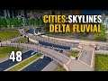 🏞️ Cities Skylines SUNSET HARBOR DLC | ep 48 - DELTA - GESTIÓN DE TRÁFICO CON TMPE (má o meno)