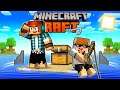 NOVA SÉRIE: PERDIDOS NO MAR! 🌊🐟 - Minecraft Raft #01