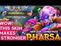 Wow! This new skin makes pharsa even stronger mobile legends