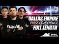 "IW get your s--- together, because it sucks" - Crimsix and Dallas Empire press conference - FULL