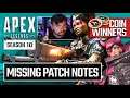 More Buffs And Nerfs For Season 10 Patch Notes Apex Legends (Wattson, Rampart, Crypto, Gibby)