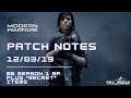 MW Season 1 Battle Pass & Patch Notes (12/03/19) | PLUS More "Secret" Items | CoD: Modern Warfare