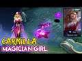 Review Skin Elite Carmilla Magician Girl & GIVEAWAY DM - Mobile Legends