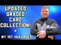 MY UPDATED GRADED CARD COLLECTION!! + 1ST HGA SUBMISSION || SPORTS CARD INVESTING