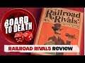 Railroad Rivals Board Game Video Review