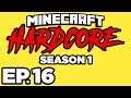 Minecraft: HARDCORE s1 Ep.16 - 😧 UH OH SURPRISE VISITORS, TERRAFORMING VILLAGE (Gameplay Lets Play)