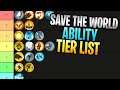 Save The World Ability Tier List 😎 Which Perks I'd Like To See Buffed