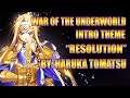 Sword Art Online War Of the Underworld Intro Theme "Resolution" By Haruka Tomatsu