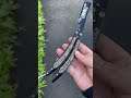 Straight Razor Balisong Butterfly Knife