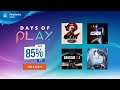 PS Store I 인기 타이틀 최대 85% 할인! Days of Play 캠페인