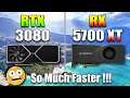 RTX 3080 (NVIDIA Flagship) vs RX 5700 XT (AMD Flagship) | PC Gameplay Benchmark Test