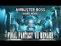 Final Fantasy VII Remake | Airbuster Boss Battle [Hard Mode] (PS4)