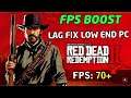 Red Dead Redemption 2  Boost FPS & Fix Lag and Stuttering for Low PC