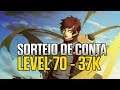 Naruto Online - Sorteio de Conta level 70 - 37 k!!