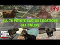 GTA Online All 76 Peyote Plant Locations Cactus Animals
