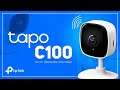 TP Link TAPO C100 - Câmera WIFI FULL HD e muito COMPLETA!