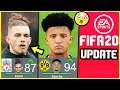 NEW FIFA 20 UPDATE 15 - NEW BUG FIX + NEW PLAYERS ADDED, NEW PLAYER RATINGS & POTENTIALS