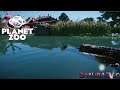 Planet Zoo: SakuraZoo: Fin de l'enclos Gavial du Gange. Ghatial habitat #69